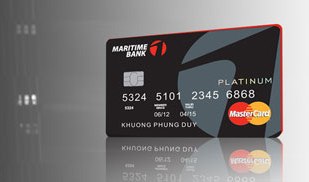 Thẻ tín dụng Maritime Bank Platinum Black